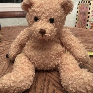 TY Classic Teddy Bear Baby Goldilocks Curly Plush Stuffed Toy 14 Inch 2003